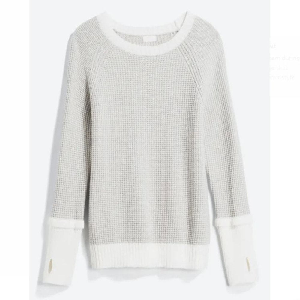 Pixley Devika Thumbhole Sleeve Pullover Grey S